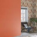 Rasch Kalahari Papier peint intissé uni orange rouge