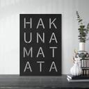 MDF - Decoración en madera Tablero Hakuna Matata