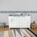 A.S. Création Lovely Kids Frise autocollante enfant - Gris
