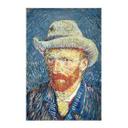 Póster de tela autorretrato 1887 - Van Gogh