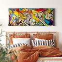Lienzo Zamart - Homenaje a Picasso - Caos - Panorama