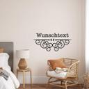 Wallsticker -  + Navn Ornament