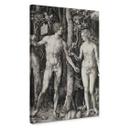 Dürer - Adam og Eva - Lærredsprint