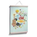 Poster - Loske - I love the 60s