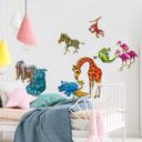 Sticker mural - Set Zoo
