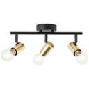 Deckenleuchte Karl, gold, 35,5 x 14,5 cm, Metall Lampe