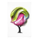 Póster de tela con colorida corona 3D - Mielu