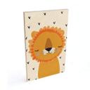 Træplakat Treechild - Little Lion