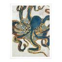 Póster SpaceFrog Designs - Pulpo dorado