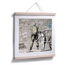 Plakat - Banksy - Girl searching soldier