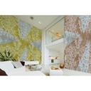 Architects Paper Papier peint photo Atelier 47 Artwork graphique marron, bleu