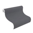 ensfarvet tapet, non-woven tapet Sky Lounge midnatsblå 10.00x1.06 m