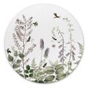 Tableau sur alu-Dibond rond Sir Edward - Colibris dans le jardin