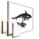 Póster Goed Blauw - Ballenas Orca