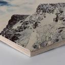 Hexagon Hout - Snow Mountain