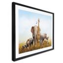 Póster de animales africanos