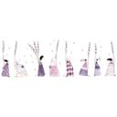 Leffler Wallsticker - Lavendelkvinder 2