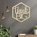 Décoration en bois placage peuplier - Think Big