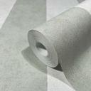 Stribet tapet, non-woven Shades Iconic hvid grøn