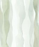 Papel pintado no tejido de rayas abstractas verdes de aspecto gráfico moderno 