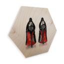 Hexagon Hout High Heels