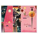 Póster Kandinsky - Rosa Rojo