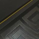 Versace Tapetbanner Græsk, metallisk, sort