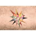 Architects Paper Papier peint photo Atelier 47 Heart Star effet 3d  
