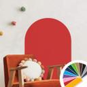 Wallsticker Rund bue - bred