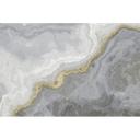 Fototapet grå guld - Ikke-vævet tapet 3,75 m x 2,50 m steneffekt moderne