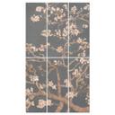Separador de ambientes, biombo, mosquitera colgante Flor de almendro otoñal - Van Gogh