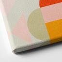 Lærredsprint - Bré - Bauhaus Fun Pastel