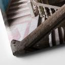 Lienzo Imponente escalera con encanto antiguo - Robroek