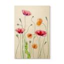 Tableau sur bois Disher - Colourful Poppies