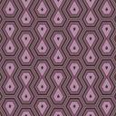 Architects Paper Jungle Chic - Papier peints rétro/vintage, violet