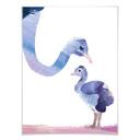 Póster Goed Blauw - Amor de plumas