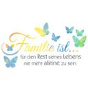 Sticker mural - Aquarelle - La famille c'est... incl. 5 cadres photos
