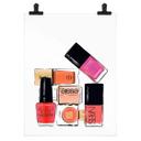 Póster Martina - Esmaltes de uñas en rosa