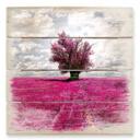 Cuadro de madera El arbol solitario - 40x41,5 cm