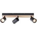 Spotbalken Joris, braun, 42 x 15,3 cm, Metall Spotbalken