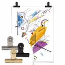 Póster Kandinsky - Línea continua