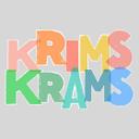 Typografi Wallsticker Krimskrams - farverige bogstaver i brugt look