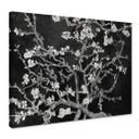 Lienzo van Gogh - Almendro en flor - negro