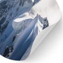 Vinilo decorativo cumbre del Mont Blanc - Nienartowicz - Redondo