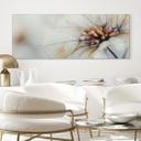 Billede af en tørret blomst - Treechild Panorama – print på aluminium