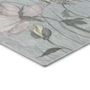 Spatscherm met bloemen in vintage stijl in grijs - Ms Tiff