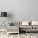 Livingwalls Industrial Papier peint uni Gris Blanc