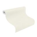 ensfarvet tapet, non-woven tapet Sky Lounge cremehvid 10,00x1,06 m