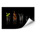 Zelfklevende Poster - Frutos Vargas - The Four Elements
