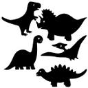Wallsticker Dinosaur-sæt (5 dele)
